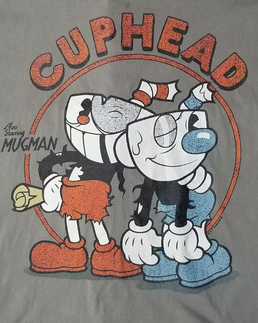 Men's The Cuphead Show! Mugman Sketches Graphic Tee Athletic