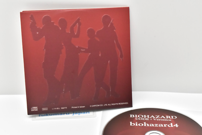Resident Evil Code Veronica BIOHAZARD 4 Original Soundtrack CD 