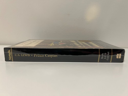 Prince Caspian Chronicles of Narnia C S Lewis Collectors Edition Book +4 CDs NEW - Picture 4 of 8