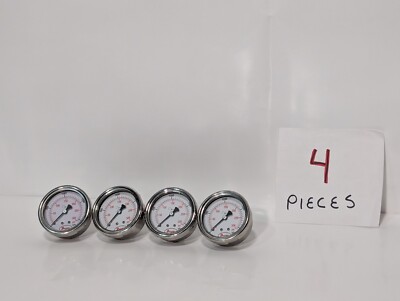 [4] Dwyer SGD-D0842N 2.5'' Stainless Steel Industrial Pressure Gage Gauge 300PSI