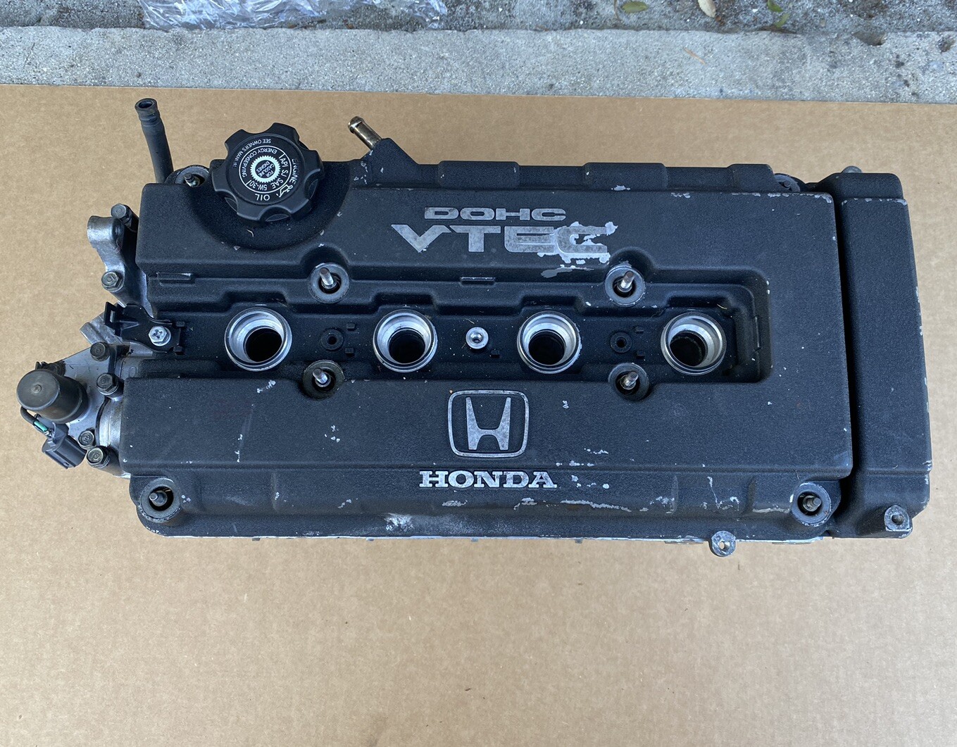 Honda B16a B16a2 Cylinder Head Complete Nice Condition Pr34 B Series