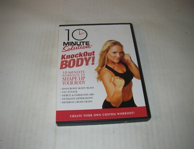 10 MINUTE SOLUTION KNOCKOUT BODY DVD MOVIE C1087