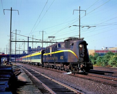 GG1 PENNSYLVANIA Train RATP SNCF Train Station Cheminot Pacific Locomotive Tramway Bus