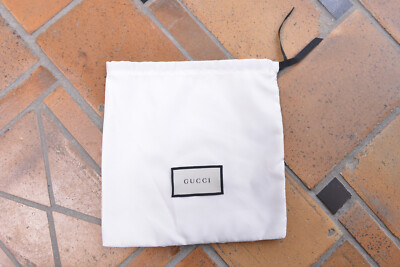   GUCCI Staubbeutel weißcereme ORIGINAL NEUw  