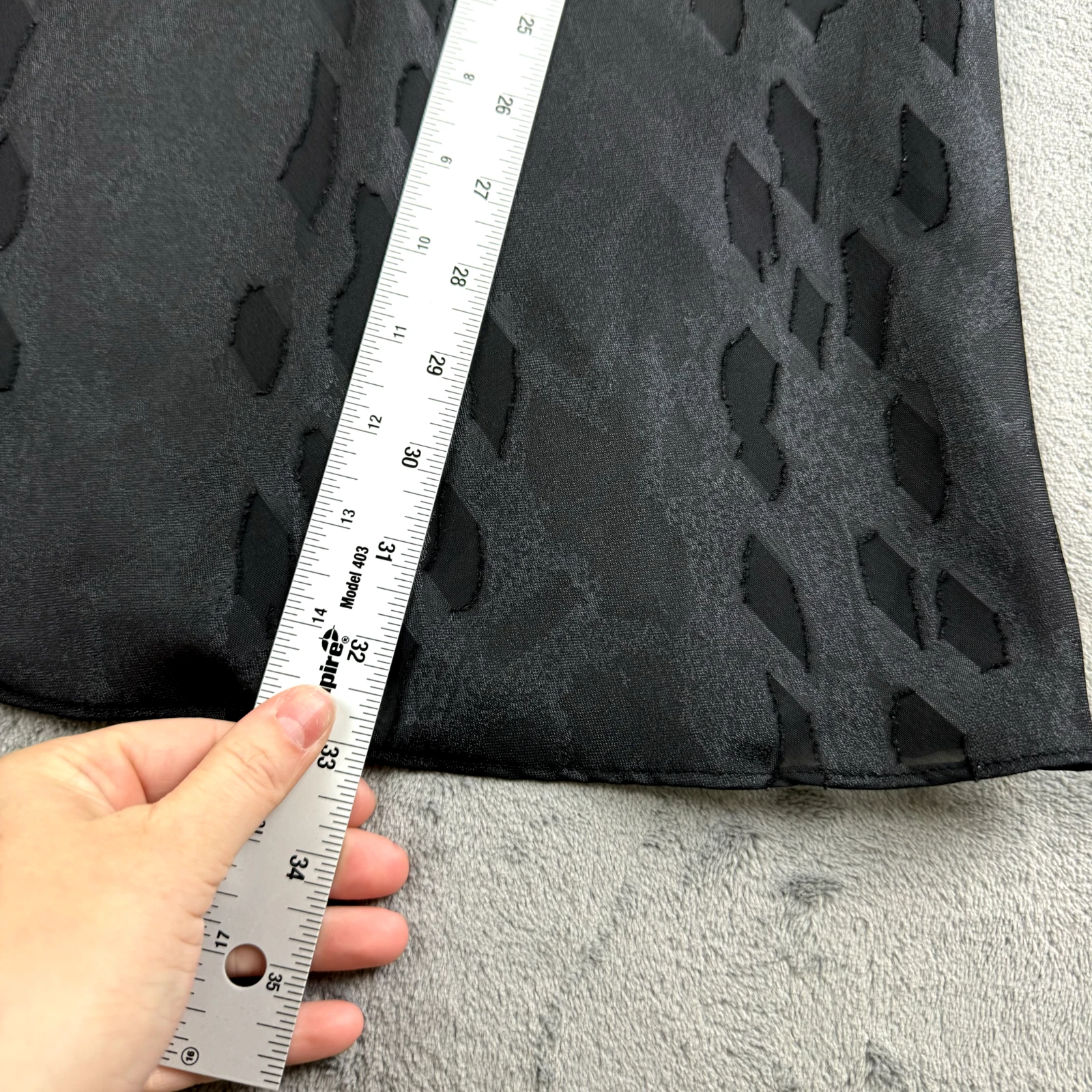 UNDERCOVER Abito donna slip Secret Treasures taglia S nero stravagante Y2K pizzo bruciato