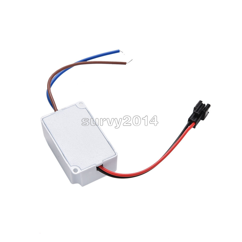 3X1W AC 85V-265V to DC 12V LED Electronic Transformer Smart Power