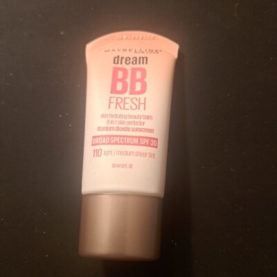 Maybelline Dream Fresh Skin Hydrating BB Cream, 8-In-1 Skin Perfecting Beauty Ba