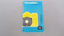 Vintage Zeiss Ikon Contaflex Rapid Camera Instruction Manual / Guide Booklet