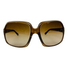 Vintage Vogue Tortoise Lg Big Lenses 1980s Plastic Sunglasses FRAMES ONLY Italy