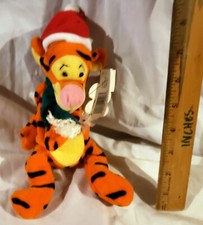 NEW Disney Christmas Tigger Mini Bean Bag Plush NWT FREE SHIP 