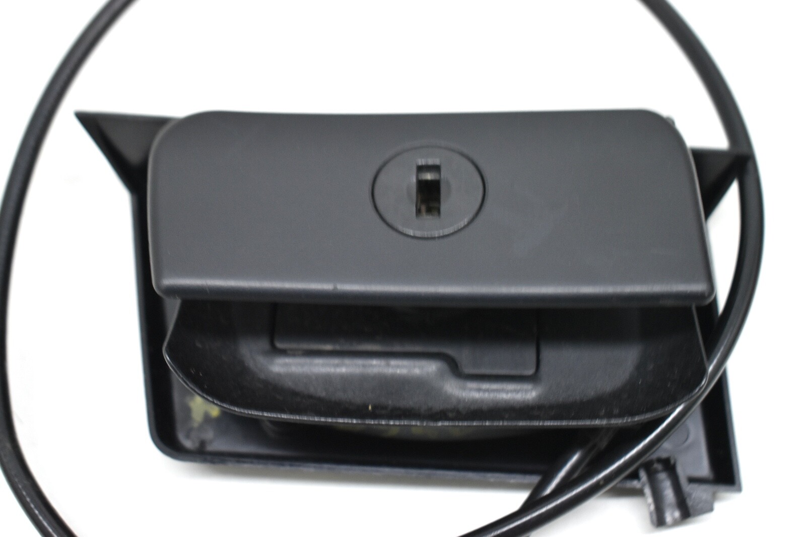 BMW E38 OEM Glove Box Latch EU Black Original Interior Handle Cover