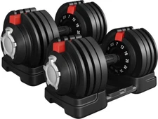 Adjustable Dumbbell Set 28lb/40lb/52.5lb/90lb Weight Dumbbells Single/Pair