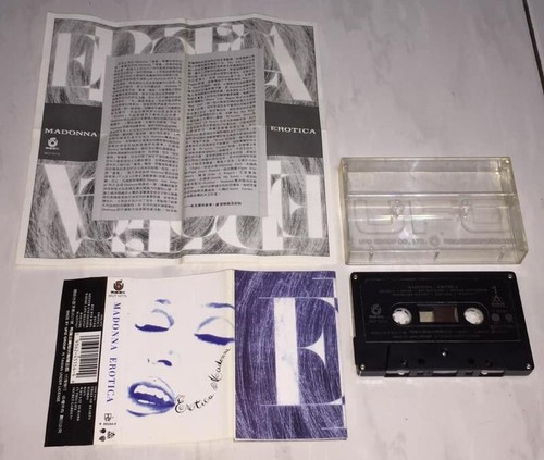 Madonna 1985-1998 Complete Set of UFO Group - Taiwan Edition Cassette Tape x 21 - Picture 21 of 24