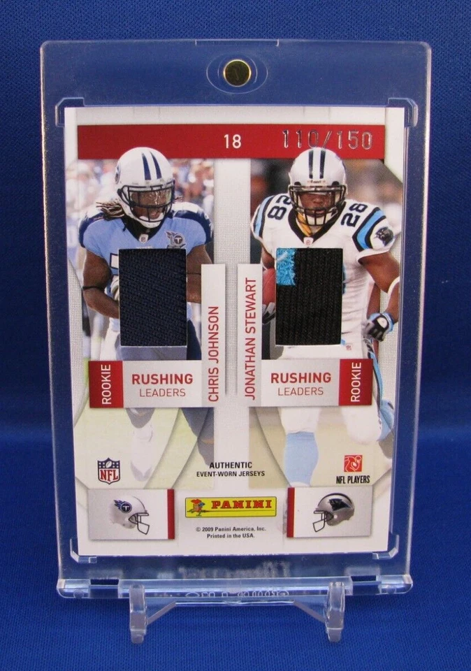 2009 Prestige League Leaders "SLATON, FORTE, JOHNSON, STEWART" Player-Worn ~/150 - Image 2 of 3