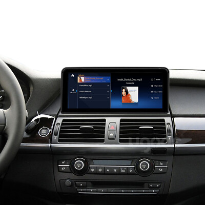 10.25'' Apple CarPlay Screen for BMW X5 X6 E70 E71 CCC Android 13 Auto Radio Navi