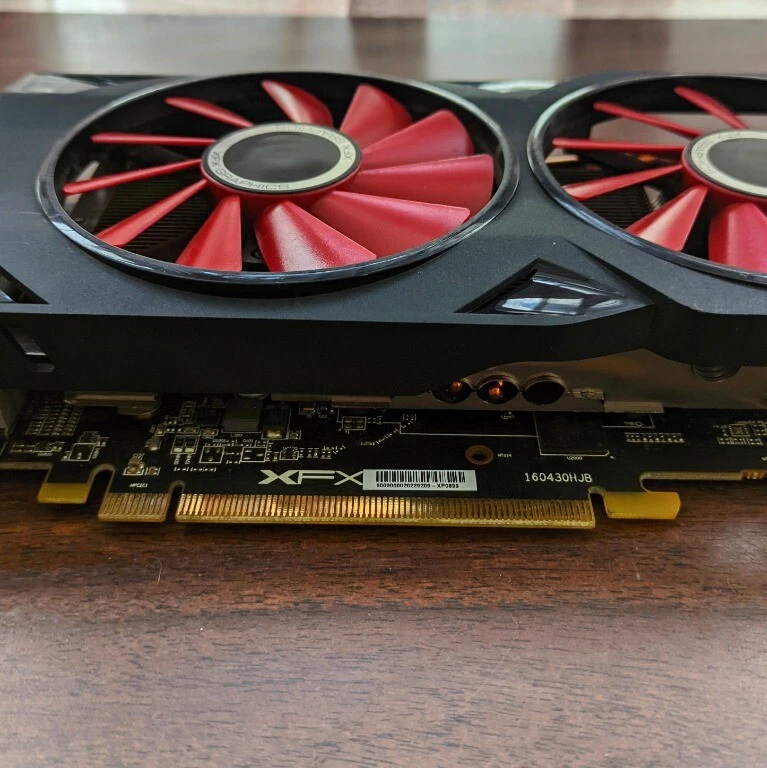 AMD Radeon XFX RX 570 4GB GDDR5 Graphics Card Black