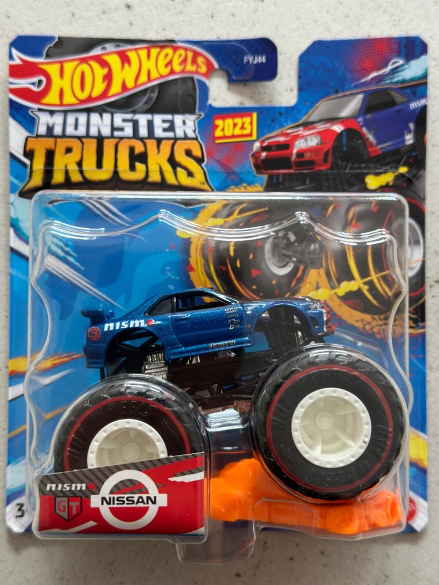 2023 Hot WheelsNISSAN SKYLINE GT-R R34 NISMO Monster Trucks