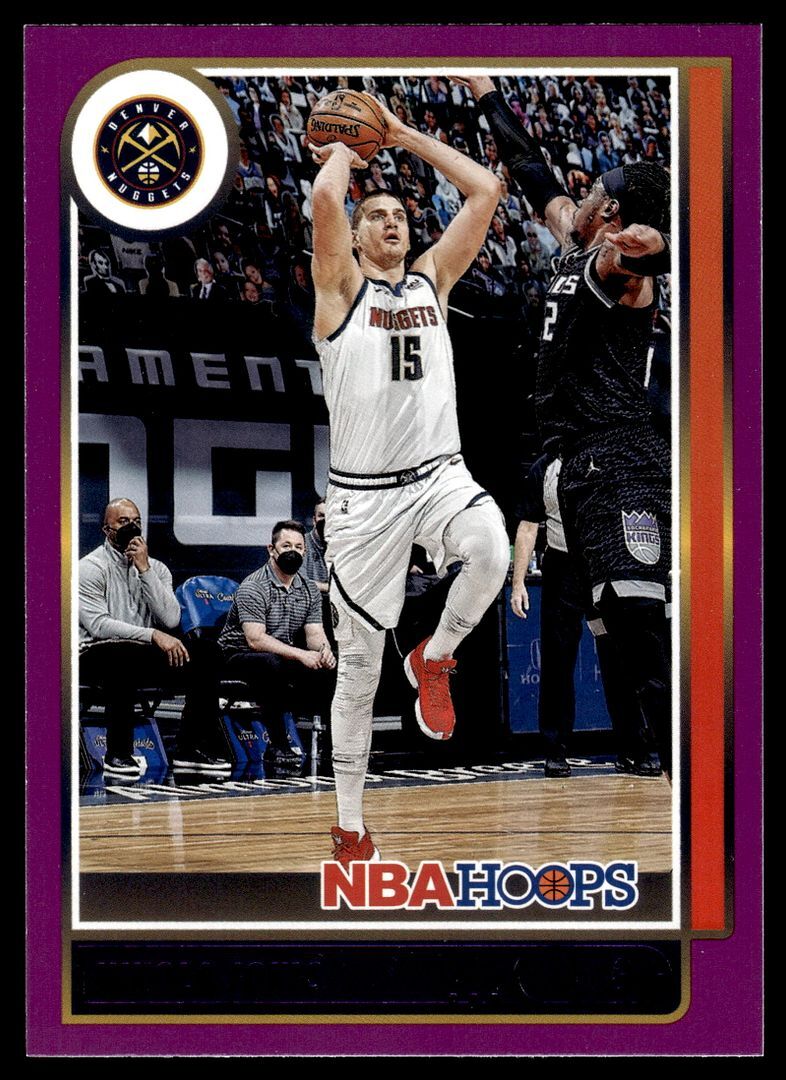 2021-22 Panini NBA Hoops Nikola Jokic #11 Purple