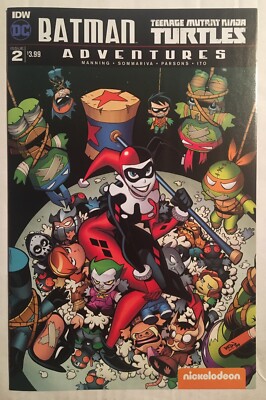 Batman/Teenage Mutant Ninja Turtles Adventures #2 (Nickelodeon)