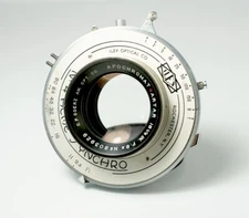 Red Dot Goerz Apochromat Artar 16.5" f/9.5 lens with Ilex #4 AcmeSynchroShutter
