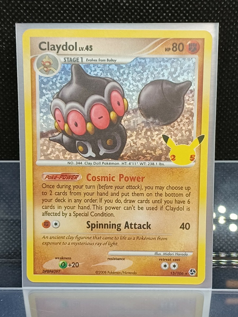 Claydol LV. 45 Celebrations 15/106 Pokemon 25th Anniversary! NM/M