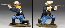 KING  COUNTRY JOHN FORD'S CAVALRY KX024 U.S. CAVALRY TROOPER KNEELING FIRING