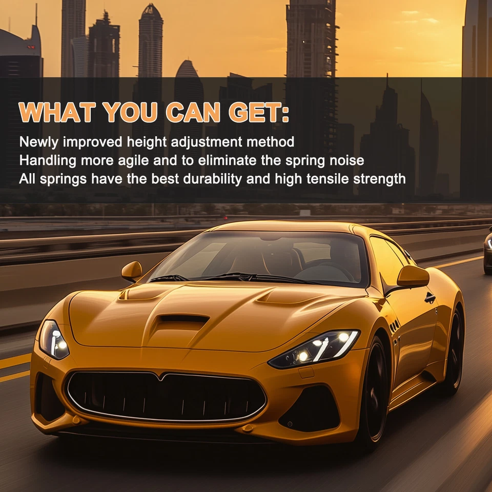 Coilovers Suspension Kit For 2006-2012 Lexus IS350 IS250 Adjustable Height Shock - Изображение 2 из 4