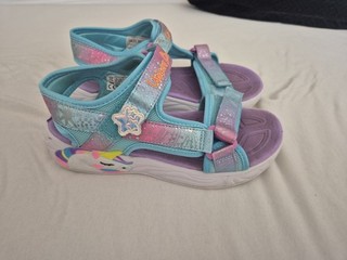 Skechers Sandalen Einhorn Blinkies Größe 37