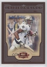 2008 Donruss Threads Pro Gridiron Kings Red Framed 98/100 Marques Colston 00em