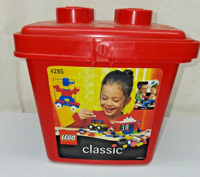 Vintage LEGO Classic 4285 Value Bucket 1999 Factory Sealed New Old Stock 254pc