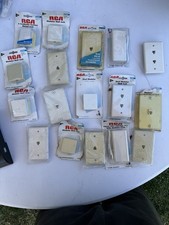 RCA MODULAR WALL JACK LOT Daul i 6-przewodowy obwód Gniazdo do montażu powierzchniowego