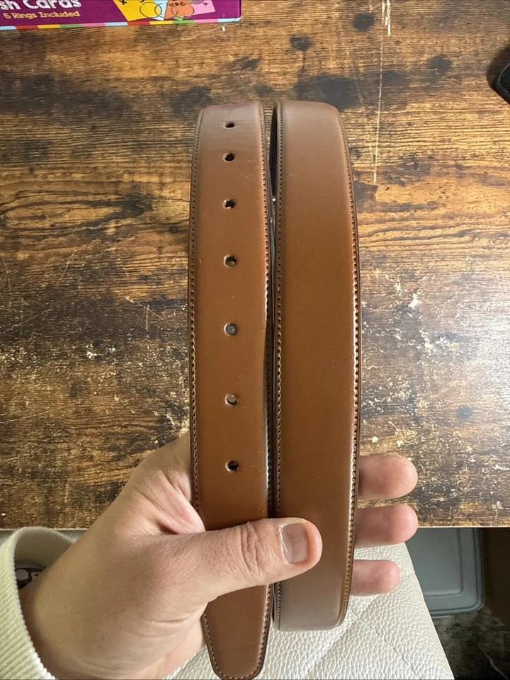 Perry Ellis 2 Sided Belt black and brown  Men’s Size 36 To 44 - Image 2 of 4