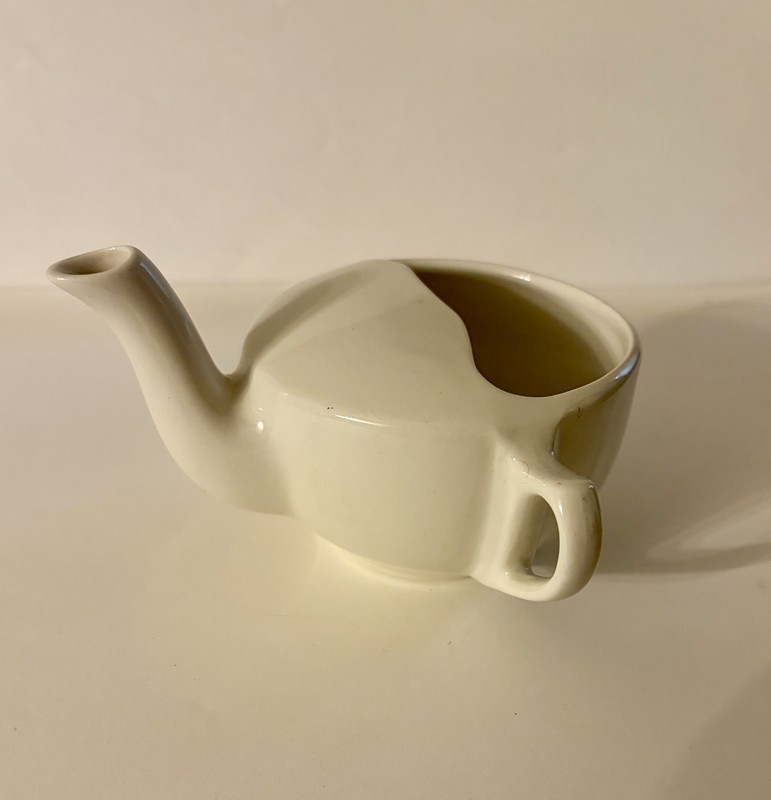 Invalid Feeding Cup Vintage ROYAL WINTON Made In England A White Porcelain