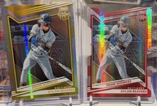 2022 Panini Elite Extra Edition Dylan Beavers Gold & Die Cut #/24 & /142!!!
