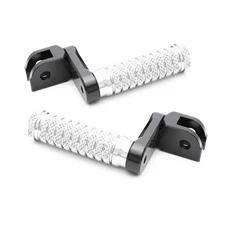 POLE Front 40mm Lowering Foot Pegs Silver For SuperSport S 939 17 18 19 20 21
