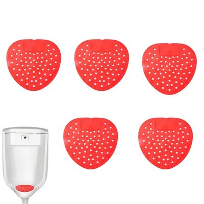 NentMent 5 Pack Urinal Screen Deodorizer Anti-Splash Urinal Cakes Odor Protec...