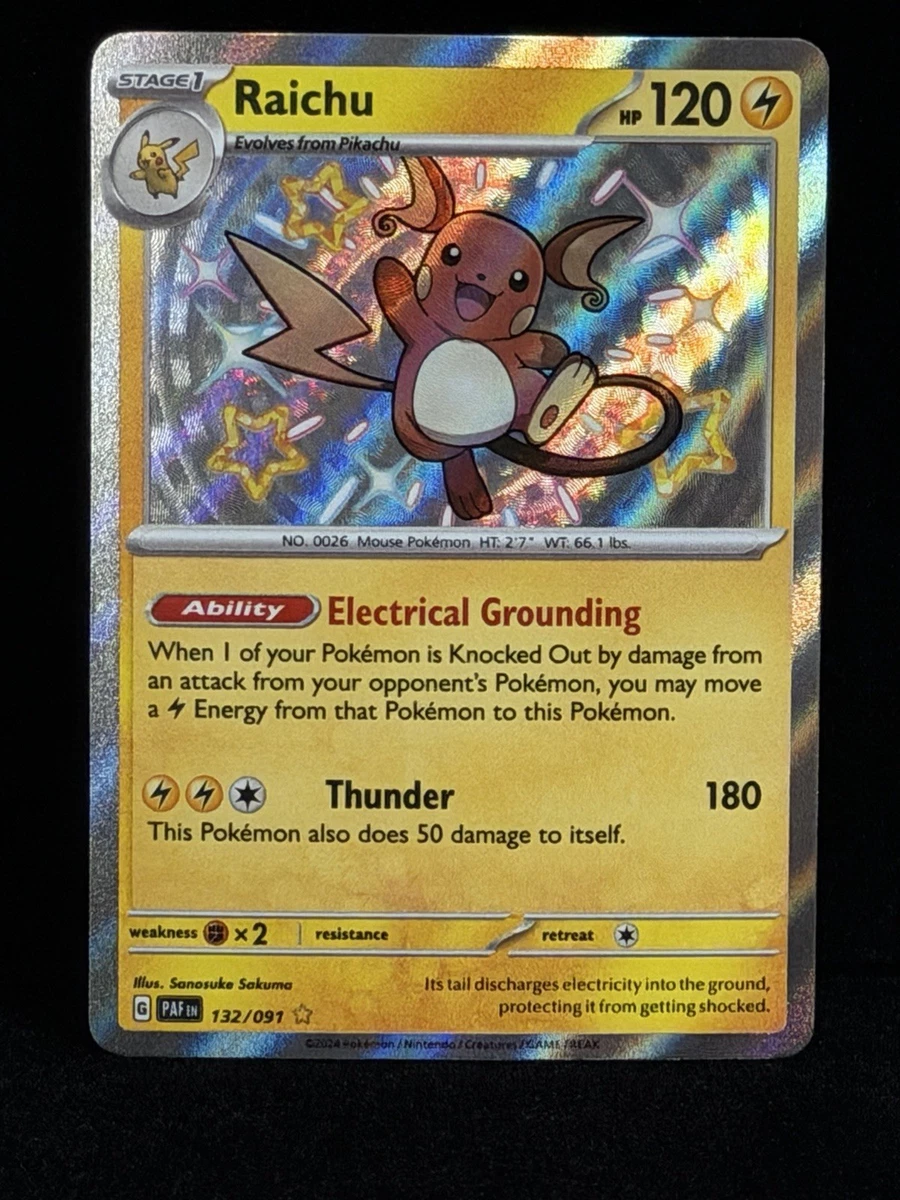 Raichu Pokémon TCG Cards for sale | eBay