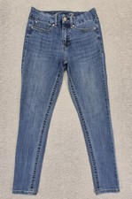 Seven7 Tummyless Jeans Womens 6 Skinny High Rise Blue Denim Slimming Stretch Y2K