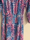 Lilly Pulitzer Cyla Off the Shoulder Romper in Tropic Down Low Size L — photo 6