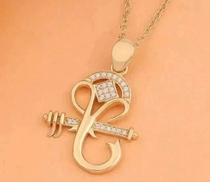 Authentic 14K Yellow Gold Plated 1.2Ct Round Cut Natural Moissanite Women's Ganesh Pendant