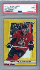 2013-14 Panini Prizm Gold Prizm #72 Jason Spezza PSA 9 /10