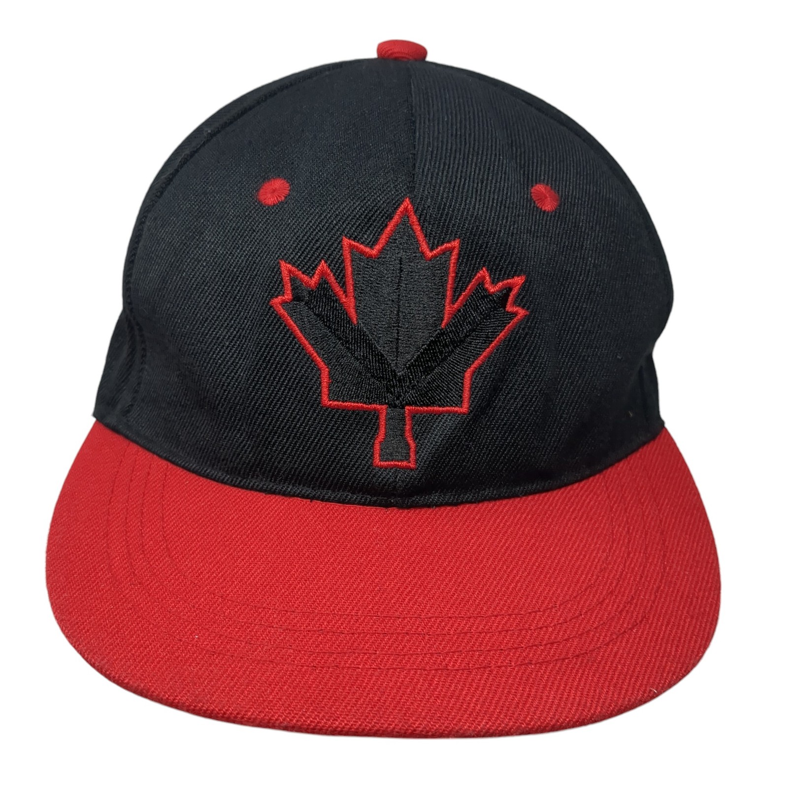Canada Maple Leaf Strapback Hat Multicolor One Si… - image 1
