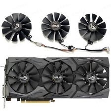 For ASUS ROG STRIX GTX1060 1070 1080Ti Graphics Card Fan Cooling Fan T129215SU