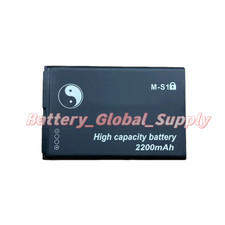 Battery for M-S1 BlackBerry Bold 9780 9000 9030 9220 RBT71UW 3.7v 2200mAh New
