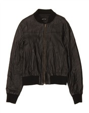 XAGON Herren Lederjacke UK 34 XS Schwarz Leather AU04