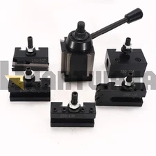 250-111 Set Wedge Type Quick Change Tool Post Set Swing Dia 12"