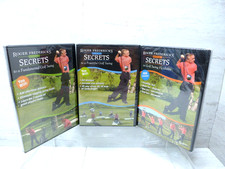 Roger Fredericks Reveal Secrets Fundamental Powerful Flexibility Golf 3 DVD Lot