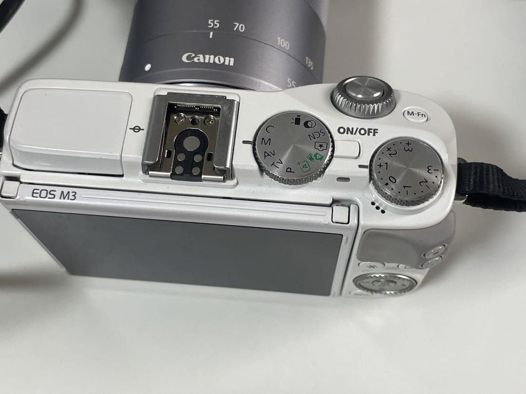 Canon EOS M3 Mirrorless Camera Kit with EF-M 15-45mm & 55-200mm