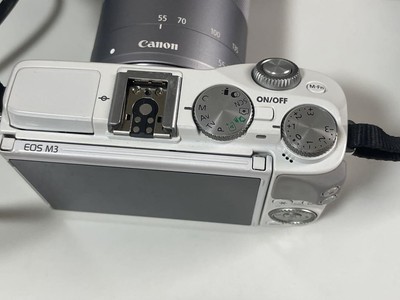 Canon EOS M3 Mirrorless Camera Kit with EF-M 15-45mm & 55-200mm