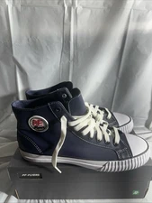 PF Flyer Center Hi Medium- Navy Leather Size 10.5 Mens